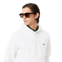 Lacoste Felpa Cotone Bianco  Offerta + Economico