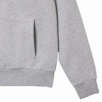 Lacoste Felpa Cotone Grigio Vigore  Offerta + Economico
