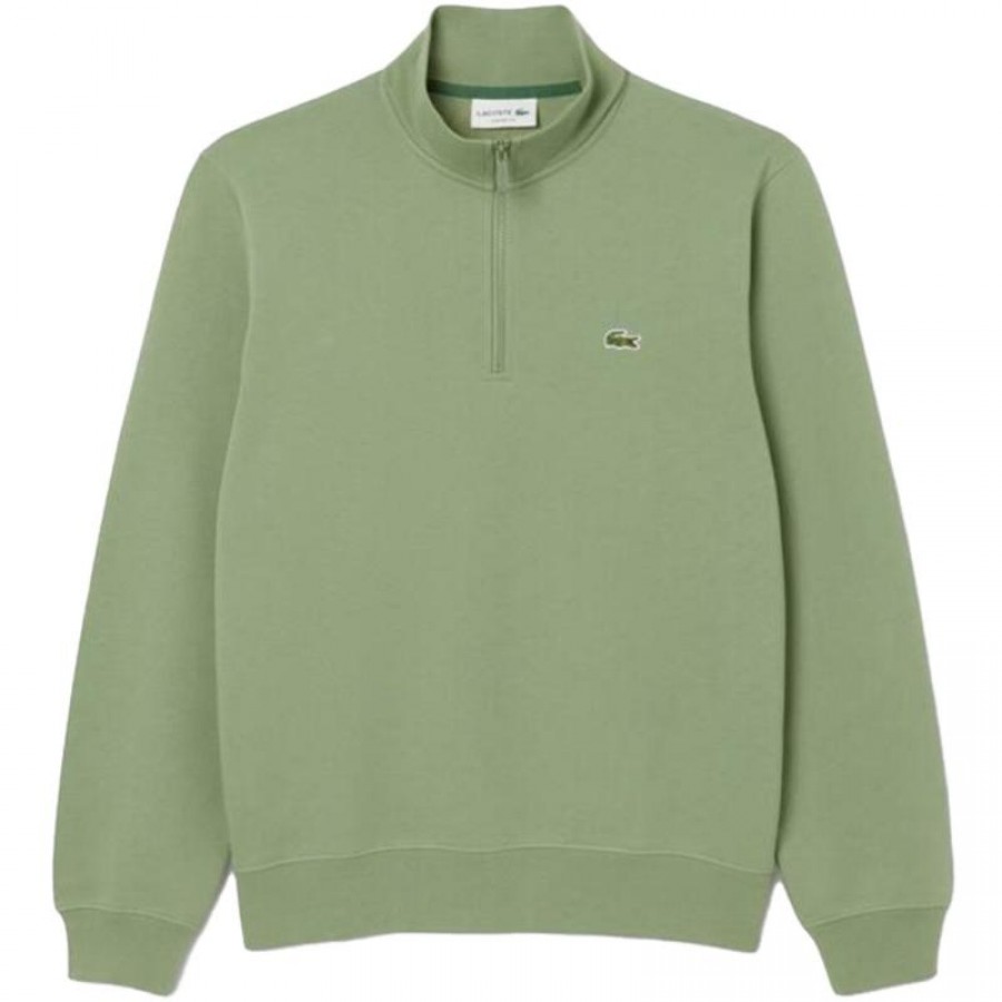 Lacoste Classic Fit Felpa Verde Timo  Offerta + Economico