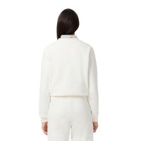 Lacoste Sport Felpa Donna Bianca  Offerta + Economico