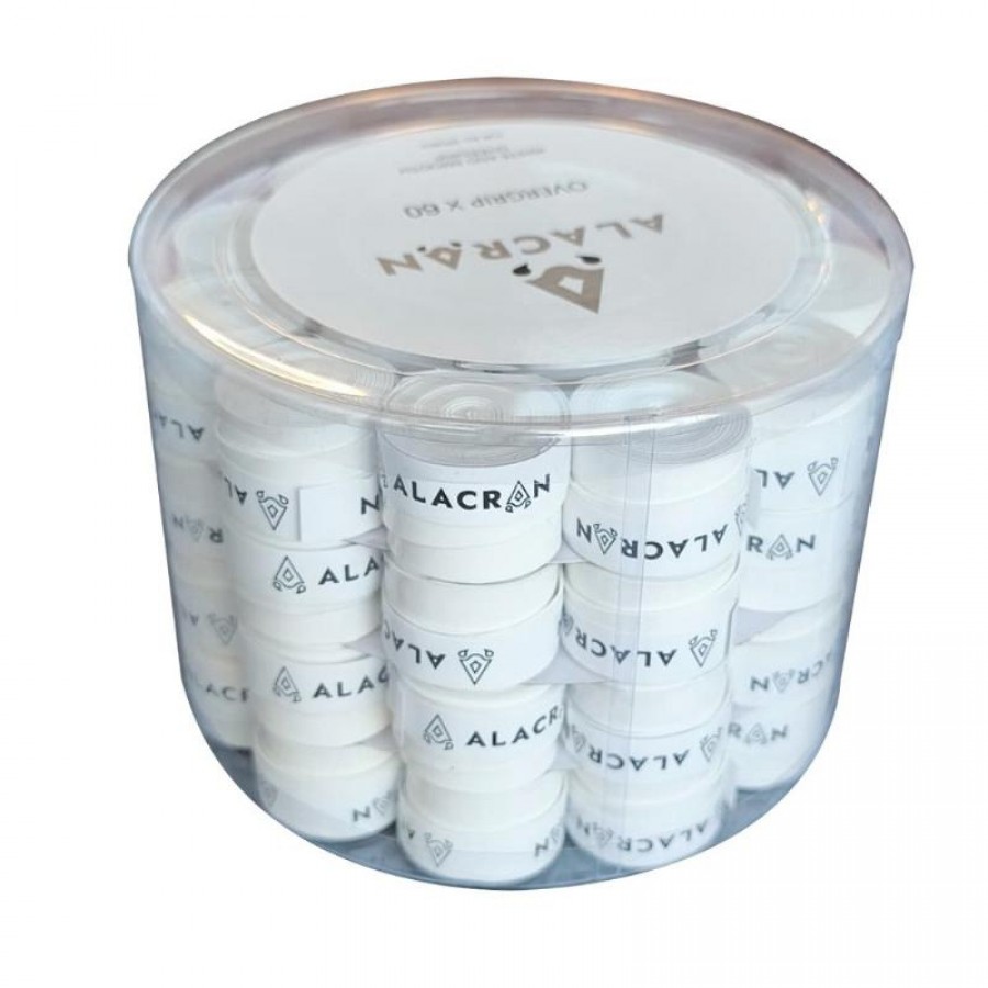 Tambor Alacran 60 Overgrips Lisos Blanco  Oferta + Barato