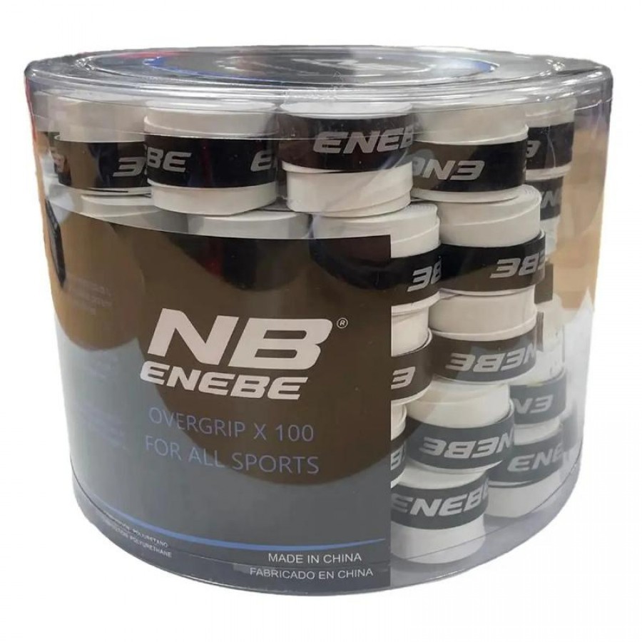 Enebe Plain White Drum 100 Surgrips  Offre - Pas cher