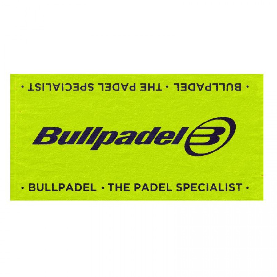 Serviette Bullpadel 100x50 Vert Acide