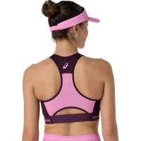 Top Asics Game Granate Oscuro Rosa