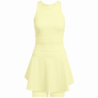 Adidas Y-Dress Robe jaune poudré  Offre - Pas cher