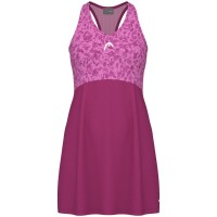 Vestido Head Spirit Rosa Imprime  Offre - Pas cher