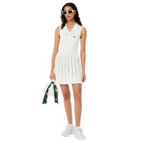 Robe de tennis Lacoste blanche  Offre - Pas cher