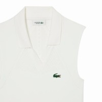 Robe de tennis Lacoste blanche  Offre - Pas cher