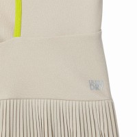 Robe Lacoste Ultra Dry Gris Blanc Jaune  Offre - Pas cher