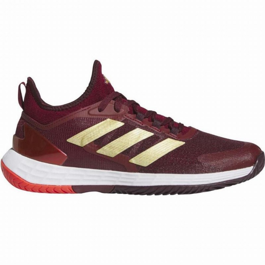 Adidas Adizero Ubersonic 4.1 Red Gold Sneakers  Offer + Cheap