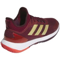 Adidas Adizero Ubersonic 4.1 Red Gold Sneakers  Offer + Cheap