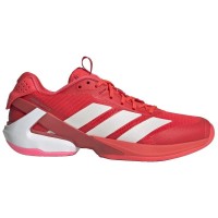 Tênis Adidas Adizero Ubersonic 5 Vermelho Branco Rosa Feminino  Oferta + Barato