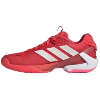 Tênis Adidas Adizero Ubersonic 5 Vermelho Branco Rosa Feminino  Oferta + Barato