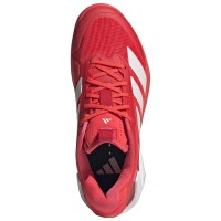 Tênis Adidas Adizero Ubersonic 5 Vermelho Branco Rosa Feminino  Oferta + Barato