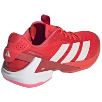 Tênis Adidas Adizero Ubersonic 5 Vermelho Branco Rosa Feminino  Oferta + Barato
