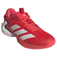 Tênis Adidas Adizero Ubersonic 5 Vermelho Branco Rosa Feminino  Oferta + Barato