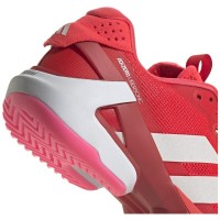 Tênis Adidas Adizero Ubersonic 5 Vermelho Branco Rosa Feminino  Oferta + Barato