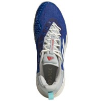 Adidas Barricade Baskets Bleu Royal Blanc  Offre - Pas cher