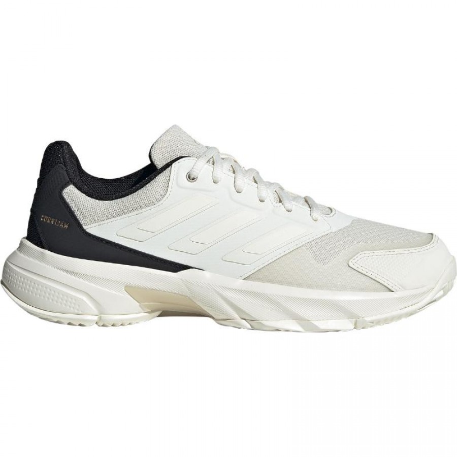 Zapatillas Adidas CourtJam Control 3 Blanco Roto Mujer  Oferta + Barato
