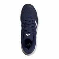 Zapatillas Adidas CourtJam Control 3 Clay Azul Oscuro Blanco