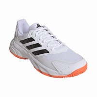 Zapatillas Adidas CourtJam Control 3 Clay Blanco Naranja Negro