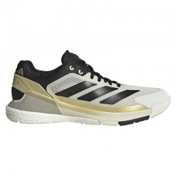 Adidas Crazyquick Boost Padel White Black Gold Sneakers
