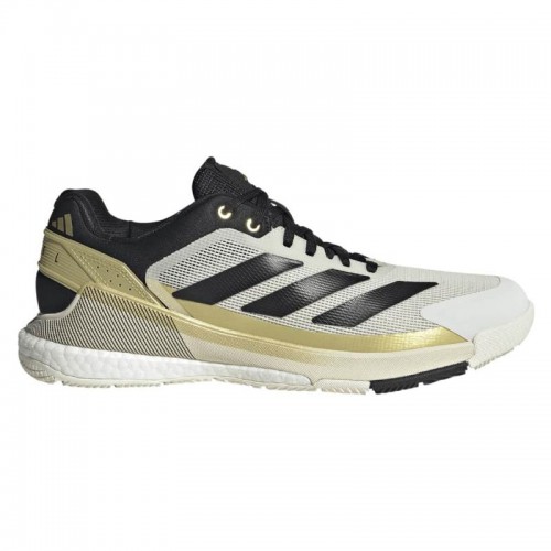 Adidas Crazyquick Boost Padel White Black Gold Sneakers