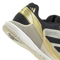 Adidas Crazyquick Boost Padel White Black Gold Sneakers