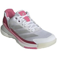 Adidas Crazyquick Boost Padel Bianco Argento Rosa Sneakers Donna  Offerta + Economico