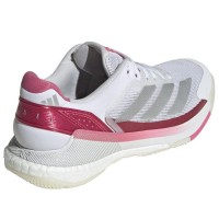 Adidas Crazyquick Boost Padel Bianco Argento Rosa Sneakers Donna  Offerta + Economico