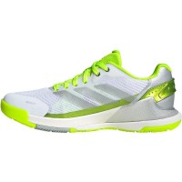 Adidas Crazyquick LS Padel Lucid Lemon Silver Baskets Femme  Offre - Pas cher