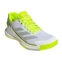 Adidas Crazyquick LS Padel Lucid Lemon Silver Baskets Femme  Offre - Pas cher