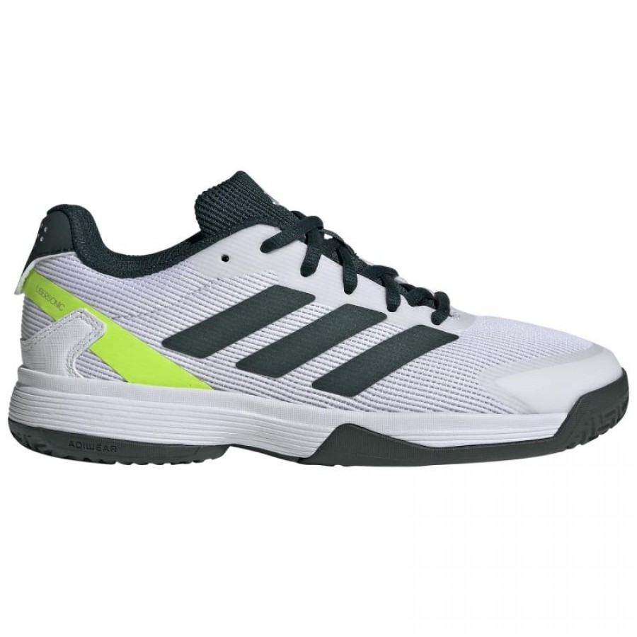 Tênis Adidas Ubersonic Green Silver Lucid Lemon Junior  Oferta + Barato