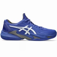 Asics Court FF 3 Clay Cobalt Blue White Sneakers  Offer + Cheap