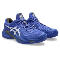 Asics Court FF 3 Clay Cobalt Blue White Sneakers  Offer + Cheap