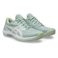 Zapatillas Asics Game FF Clay Verde Liquen Blanco Mujer  Oferta + Barato
