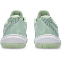 Zapatillas Asics Game FF Clay Verde Liquen Blanco Mujer  Oferta + Barato