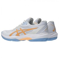 Asics Game FF Padel White Orange Women''s Sneakers  Offer + Cheap