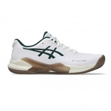 Zapatillas Asics Gel Challenger 14 Clay Blanco Verde Oscuro