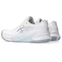 Zapatillas Asics Gel Challenger 14 Padel Blanco Plata Mujer  Oferta + Barato