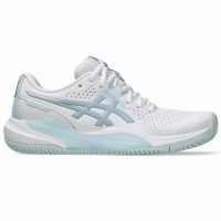 Tênis femininos Asics Gel Challenger 15 Clay White Blue