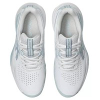 Tênis femininos Asics Gel Challenger 15 Clay White Blue
