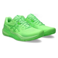 Baskets Asics Gel Challenger 15 TERRE BATTUE Vert Citron  Offre - Pas cher
