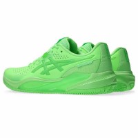 Baskets Asics Gel Challenger 15 TERRE BATTUE Vert Citron  Offre - Pas cher