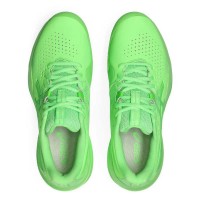 Baskets Asics Gel Challenger 15 TERRE BATTUE Vert Citron  Offre - Pas cher