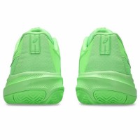 Baskets Asics Gel Challenger 15 TERRE BATTUE Vert Citron  Offre - Pas cher