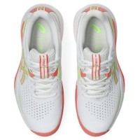 Zapatillas Asics Gel Challenger 15 Padel Blanco Guayaba Mujer