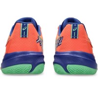 Asics Gel Challenger 15 Padel Coral Cobalt Blue Sneakers  Offer + Cheap