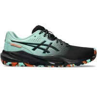 Baskets Asics Gel Challenger 15 Padel Noir Vert Clair  Offre - Pas cher