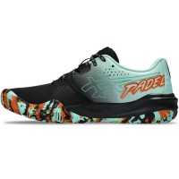 Baskets Asics Gel Challenger 15 Padel Noir Vert Clair  Offre - Pas cher
